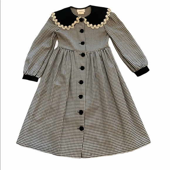 Bonnie Jean | Dresses | Vintage Bonnie Jean Black White Check Dress |  Poshmark